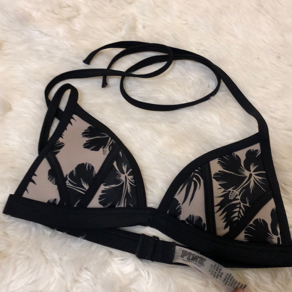Black and Tan VS bikini top